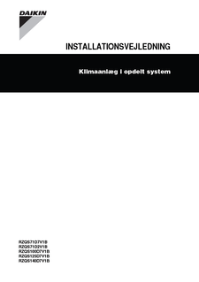 RZQS-D7V1B-RZQS-D2V1B_IM_4PWDA49302-4B_Installation manuals_Danish download